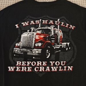 Gildan Black Graphic Men's Tee